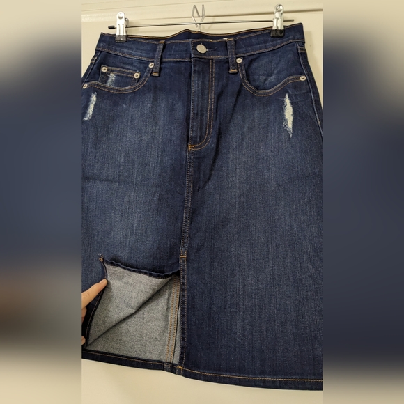 GAP Denim midi pencil skirt - Picture 5 of 8